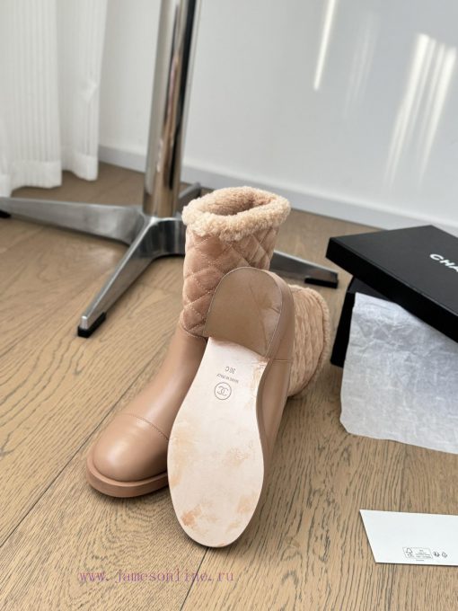 Chanel snow boots are recommended for warm autumn and winter, with high-quality products. Lo1wq9hjqg - Image 6