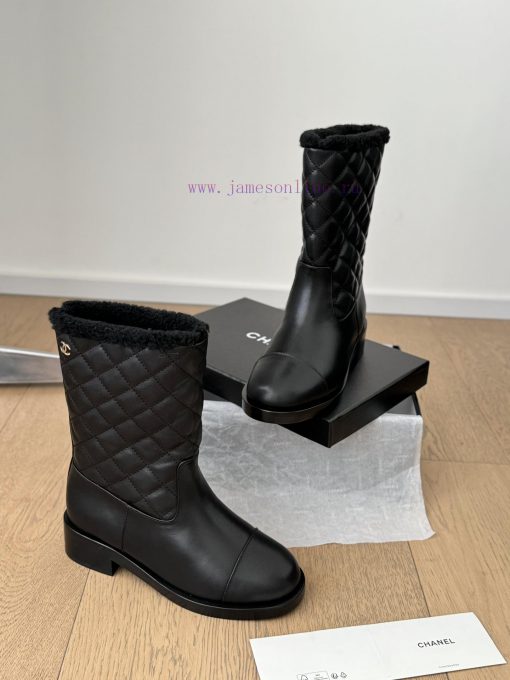 Chanel snow boots are recommended for warm autumn and winter, with high-quality products. Lo00av2iqu - Image 10