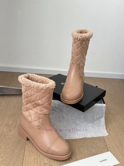 Chanel snow boots are recommended for warm autumn and winter, with high-quality products. Lo1wq9hjqg - Image 10