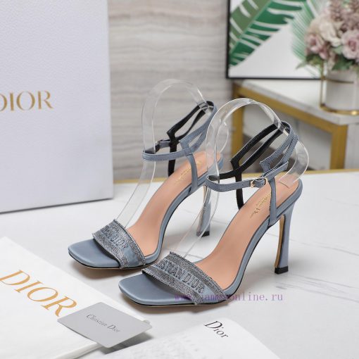 The mostDior/Dior 24S Spring/Summer New ProductsSilver thread embroidery techniqueHigh heeleix40l914 - Image 3