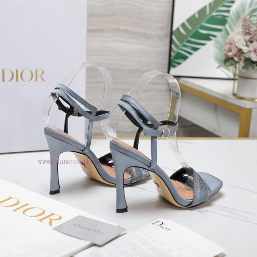 The mostDior/Dior 24S Spring/Summer New ProductsSilver thread embroidery techniqueHigh heeleix40l914 - Image 9