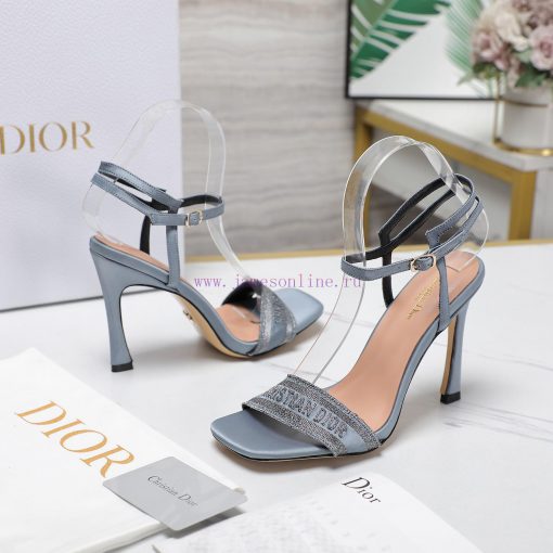 The mostDior/Dior 24S Spring/Summer New ProductsSilver thread embroidery techniqueHigh heeleix40l914 - Image 10