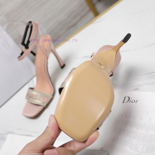 The mostDior/Dior 24S Spring/Summer New ProductsSilver thread embroidery techniqueHigh heelegshwr454 - Image 2