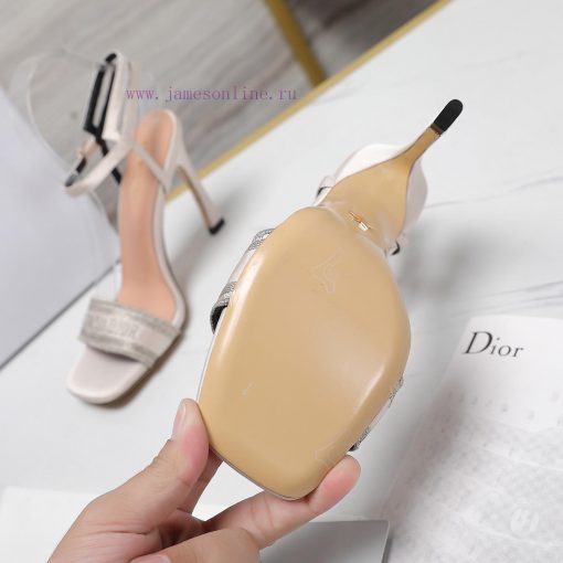 The mostDior/Dior 24S Spring/Summer New ProductsSilver thread embroidery techniqueHigh heele6kog8d9w - Image 8