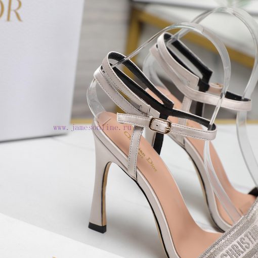 The mostDior/Dior 24S Spring/Summer New ProductsSilver thread embroidery techniqueHigh heele6kog8d9w - Image 10