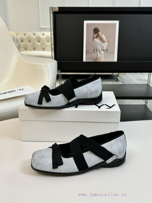 Open YY 24ss Autumn/Winter New Korean Retro Ballet ShoesThe new openyy ballet shoes continueyti8z6zz - Image 6