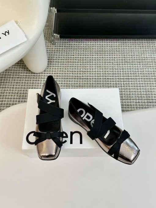 Open YY 24ss Autumn/Winter New Korean Retro Ballet ShoesThe new openyy ballet shoes continuef2mmotk4 - Image 3