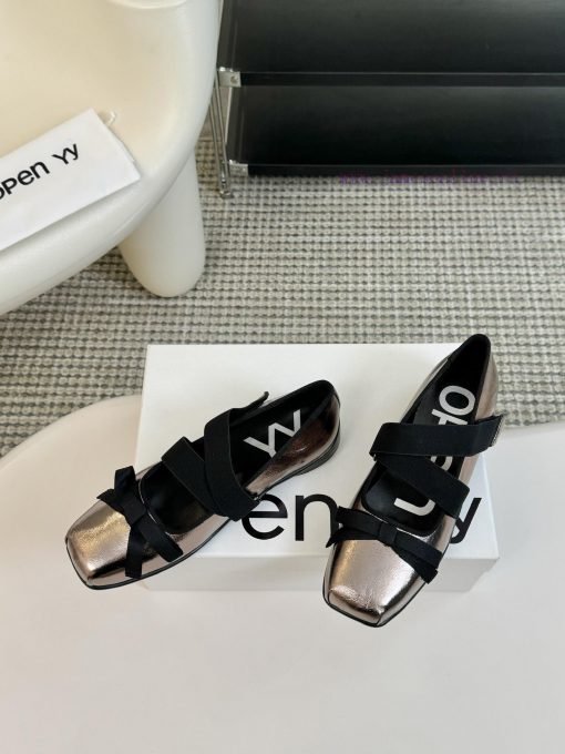 Open YY 24ss Autumn/Winter New Korean Retro Ballet ShoesThe new openyy ballet shoes continuef2mmotk4 - Image 4