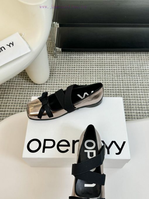 Open YY 24ss Autumn/Winter New Korean Retro Ballet ShoesThe new openyy ballet shoes continuef2mmotk4 - Image 5