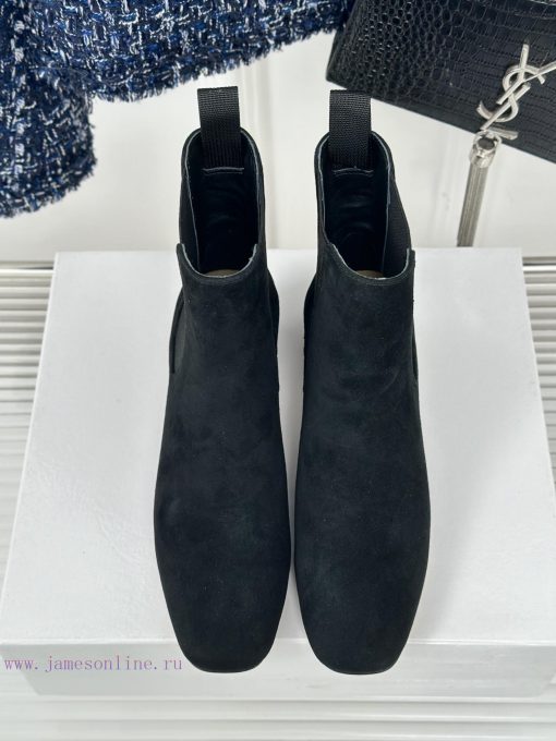 Dior/Dior 24S Autumn/Winter New Product Coarse Heeled Short BootsThis season's boots are reavt4m2dz1 - Image 7