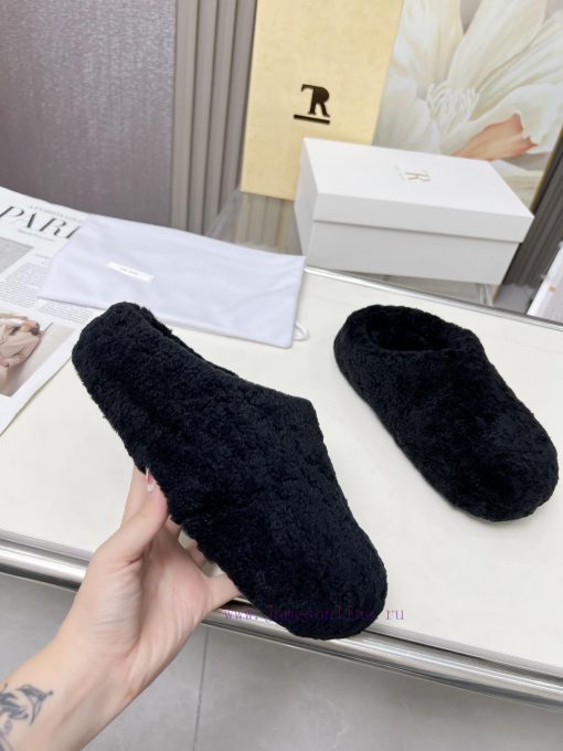 High qualityThe Row 24ss Autumn/Winter New Retro Big Head Baotou Tow, Boken Wool Tow. At firedhlcqho - Image 8