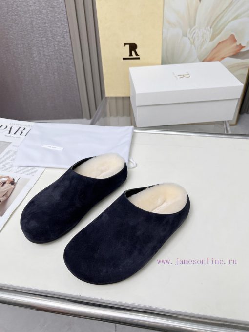 High qualityThe Row 24ss Autumn/Winter New Retro Big Head Baotou Tow, Boken Wool Tow. At fir9faf4luh - Image 2