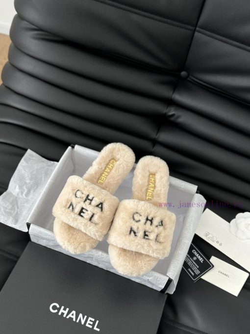 Chanel 24B new fur slippersThis fur mop is really cuteSoft and fluffy fur, comfortable and widivt603 - Image 2