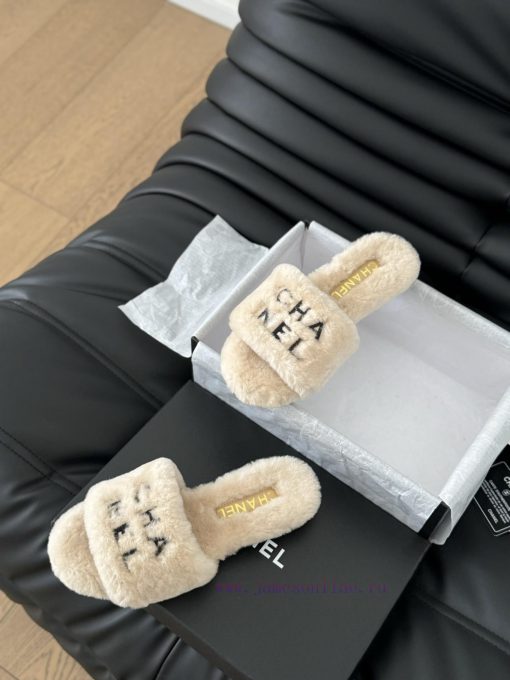 Chanel 24B new fur slippersThis fur mop is really cuteSoft and fluffy fur, comfortable and widivt603 - Image 9