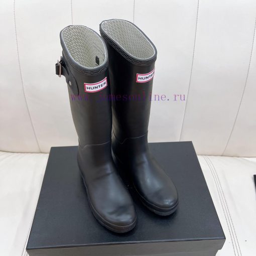 Hunter 2024 Spring/Summer New Commuter High Barrel Long Rain Boots Ins Trendy Bright Welling7lzy2kul - Image 3