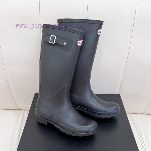 Hunter 2024 Spring/Summer New Commuter High Barrel Long Rain Boots Ins Trendy Bright Welling7lzy2kul - Image 5