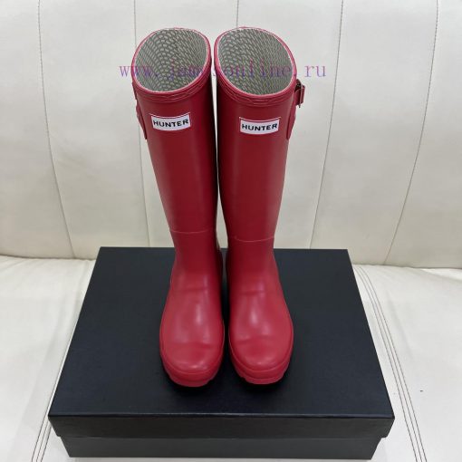 Hunter 2024 Spring/Summer New Commuter High Barrel Long Rain Boots Ins Trendy Bright Wellingw9yfzhv5