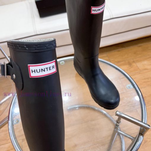 Hunter 2024 Spring/Summer New Commuter High Barrel Long Rain Boots Ins Trendy Bright Welling7lzy2kul - Image 7