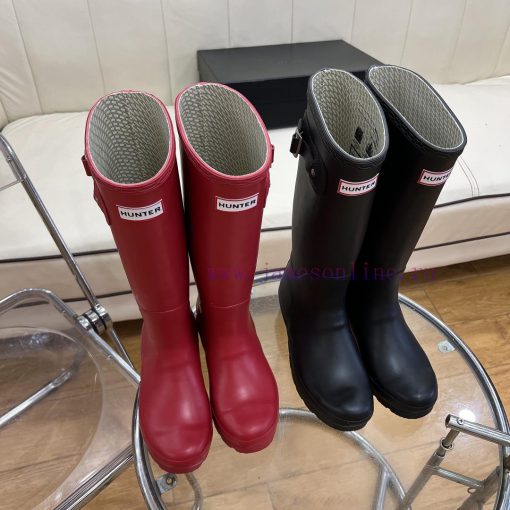 Hunter 2024 Spring/Summer New Commuter High Barrel Long Rain Boots Ins Trendy Bright Welling7lzy2kul - Image 10
