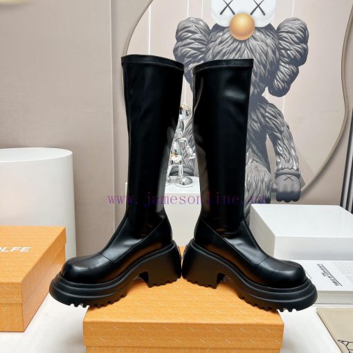 Top tierNakedwolf 24vs Autumn Latest Show Hate Tian Gao Waterproof Platform Fashion Boot Colgkcp3964 - Image 5