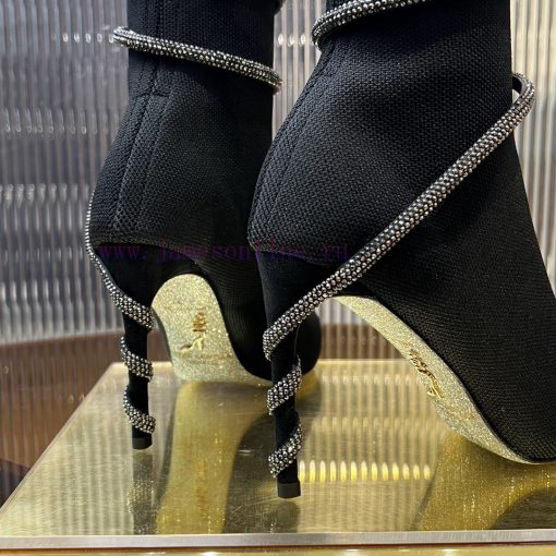 R ᴇɴᴇ C ᴀᴏᴠ ɪʟʟᴀ | 2024 snake shaped autumn and winter bestseller CLEO sock boots high heelsljevez2q - Image 9