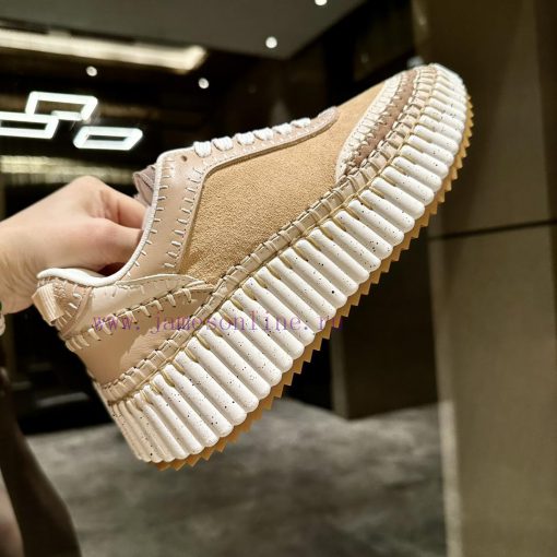 Ge's first release, upgraded version of pure handmade stitching casual shoes are hereChloe, womh28t2 - Image 4