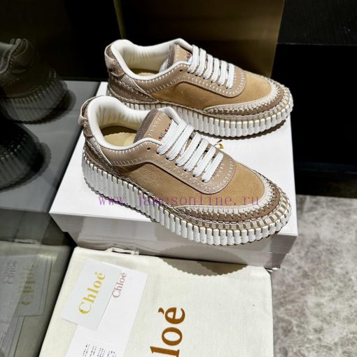 Ge's first release, upgraded version of pure handmade stitching casual shoes are hereChloe, womh28t2 - Image 6