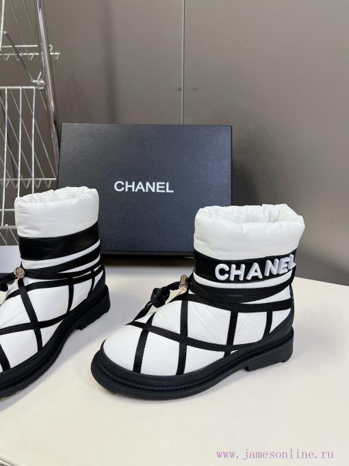 Chanel Coco neige Chanel ski series height increasing shoes ski shoes snow boots original pulq1tyy1i - Image 4