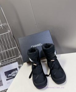 Chanel Coco neige Chanel ski series height increasing shoes ski shoes snow boots original puiubv3ww8
