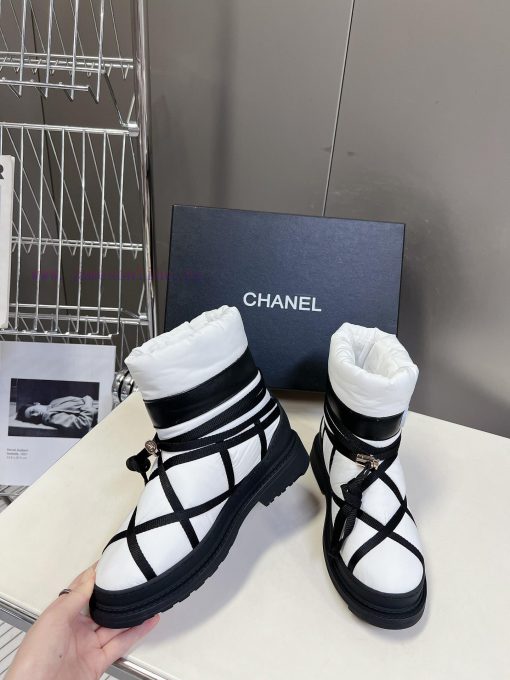Chanel Coco neige Chanel ski series height increasing shoes ski shoes snow boots original pulq1tyy1i - Image 5