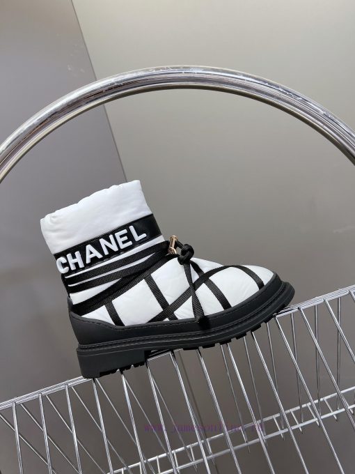 Chanel Coco neige Chanel ski series height increasing shoes ski shoes snow boots original pulq1tyy1i - Image 6