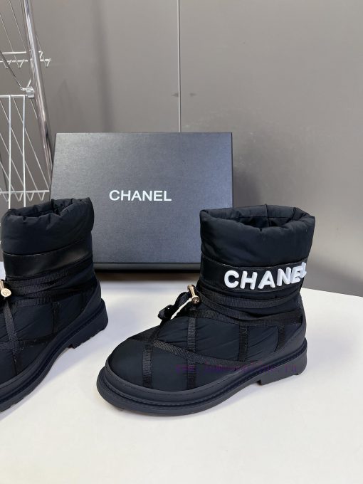 Chanel Coco neige Chanel ski series height increasing shoes ski shoes snow boots original puiubv3ww8 - Image 4