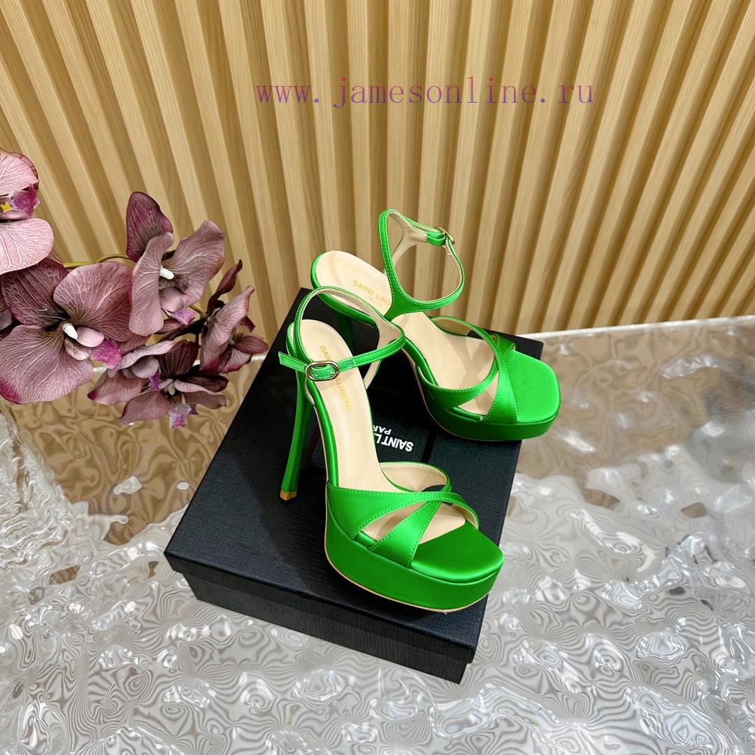 New YSL Saint Laurent - SS2024 Summer Fish Mouth High Heels New Fashion High Heels Sandals——rxhjeln1 - Image 3