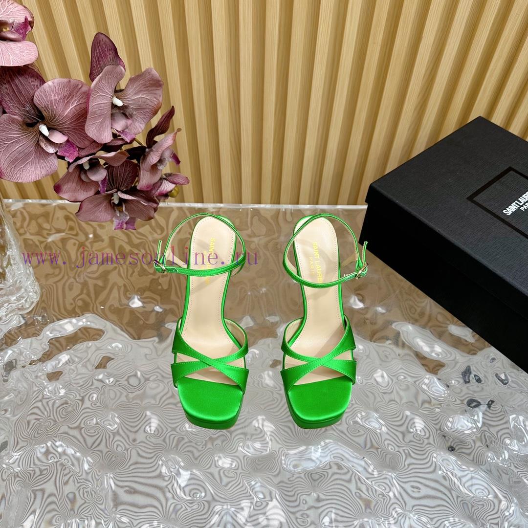 New YSL Saint Laurent - SS2024 Summer Fish Mouth High Heels New Fashion High Heels Sandals——rxhjeln1 - Image 4