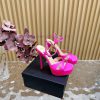 New YSL Saint Laurent - SS2024 Summer Fish Mouth High Heels New Fashion High Heels Sandals——pjnmx3f2
