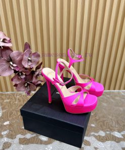 New YSL Saint Laurent - SS2024 Summer Fish Mouth High Heels New Fashion High Heels Sandals——pjnmx3f2