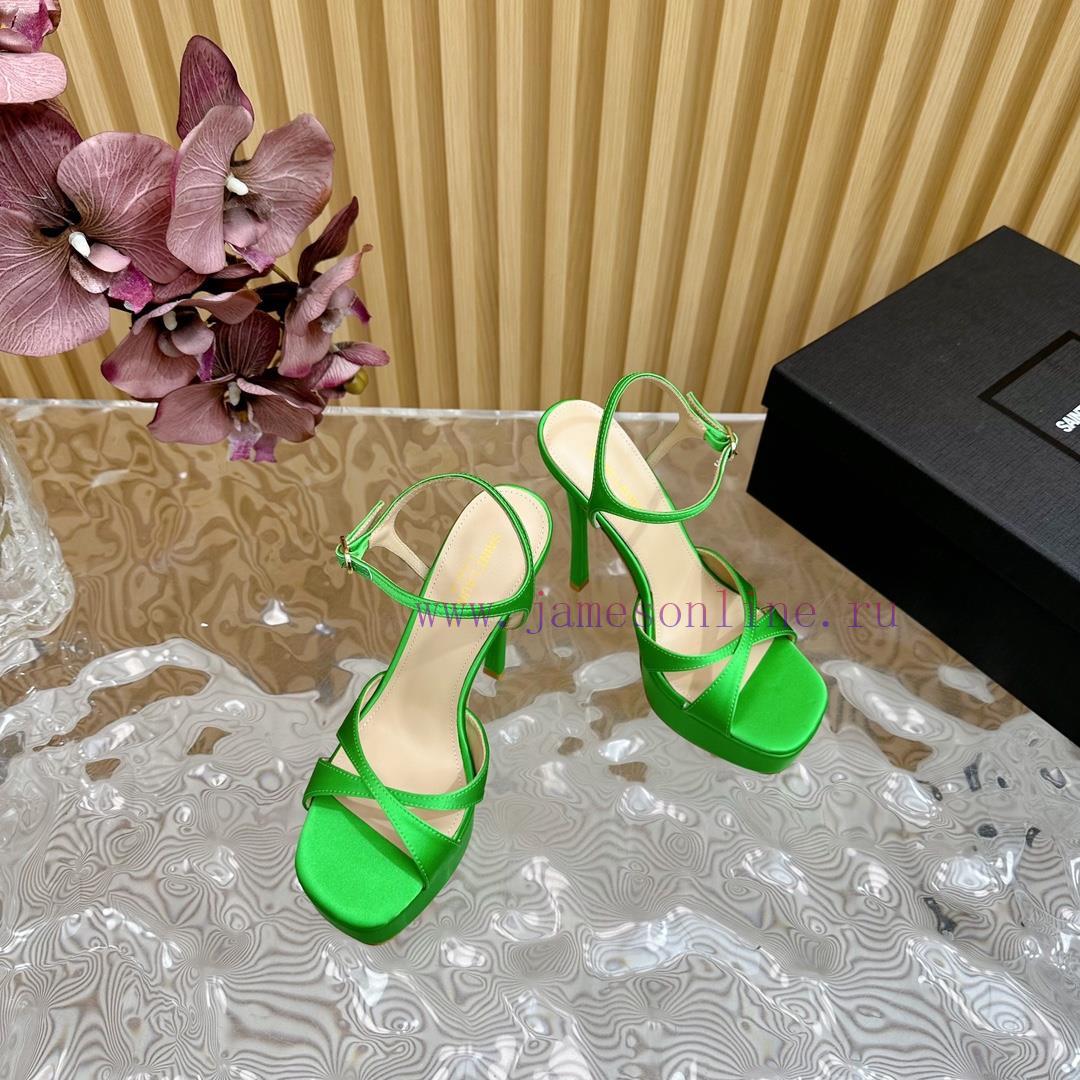 New YSL Saint Laurent - SS2024 Summer Fish Mouth High Heels New Fashion High Heels Sandals——rxhjeln1 - Image 6