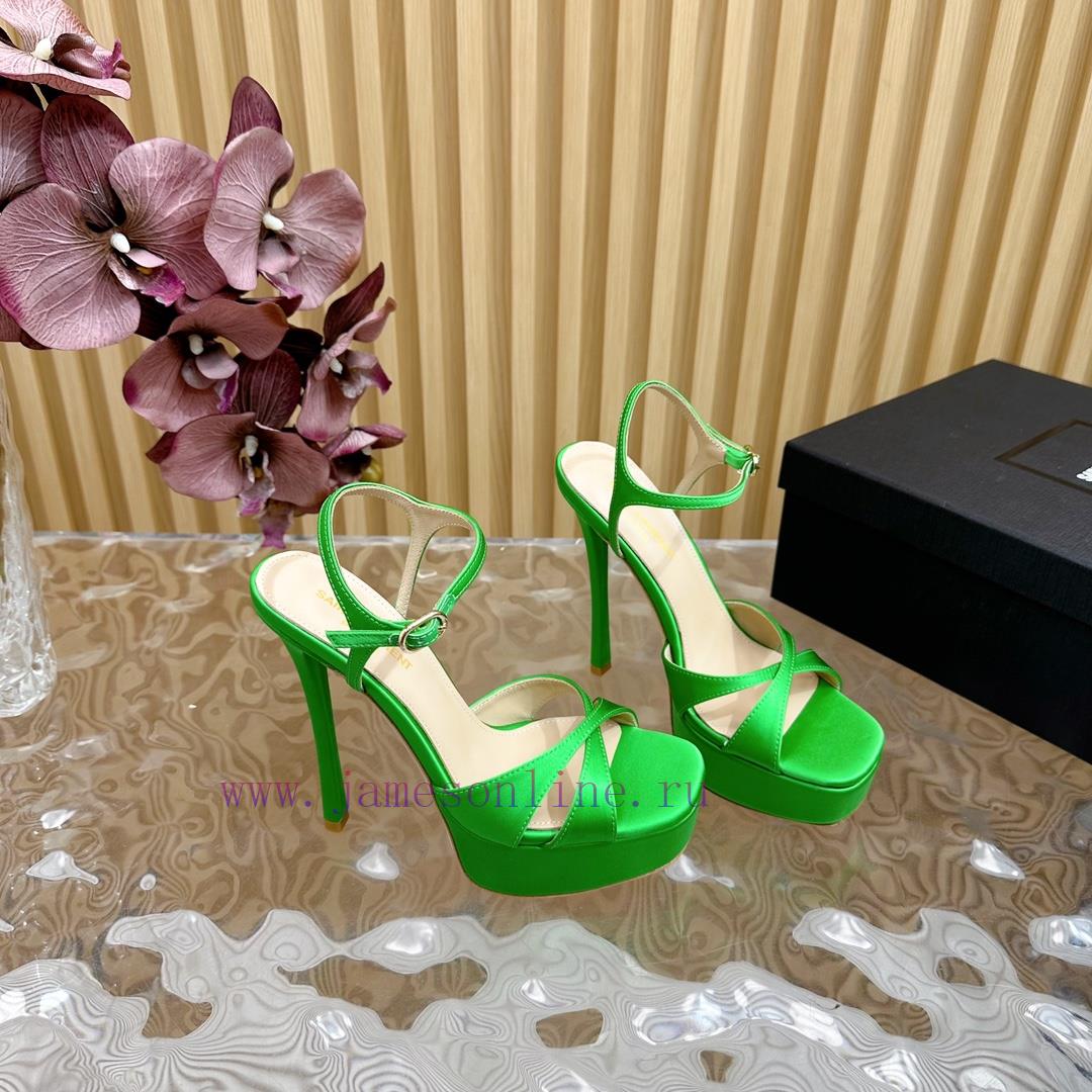 New YSL Saint Laurent - SS2024 Summer Fish Mouth High Heels New Fashion High Heels Sandals——rxhjeln1 - Image 8