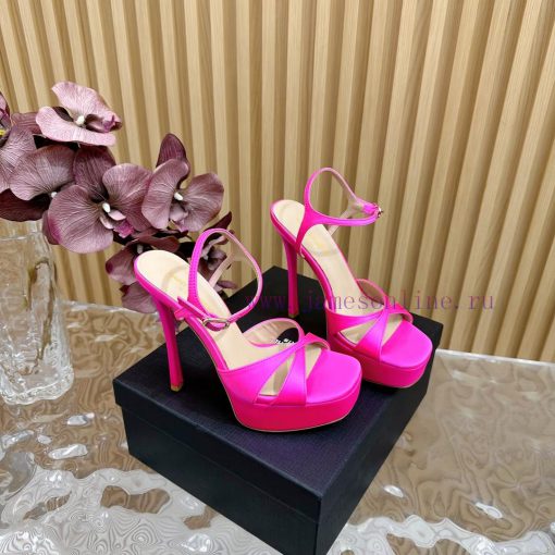 New YSL Saint Laurent - SS2024 Summer Fish Mouth High Heels New Fashion High Heels Sandals——pjnmx3f2 - Image 4