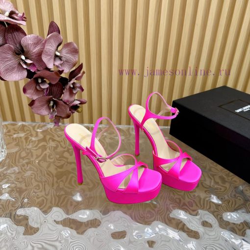 New YSL Saint Laurent - SS2024 Summer Fish Mouth High Heels New Fashion High Heels Sandals——pjnmx3f2 - Image 7