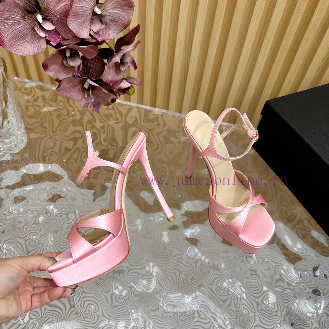 New YSL Saint Laurent - SS2024 Summer Fish Mouth High Heels New Fashion High Heels Sandals——4fzt47sp - Image 8
