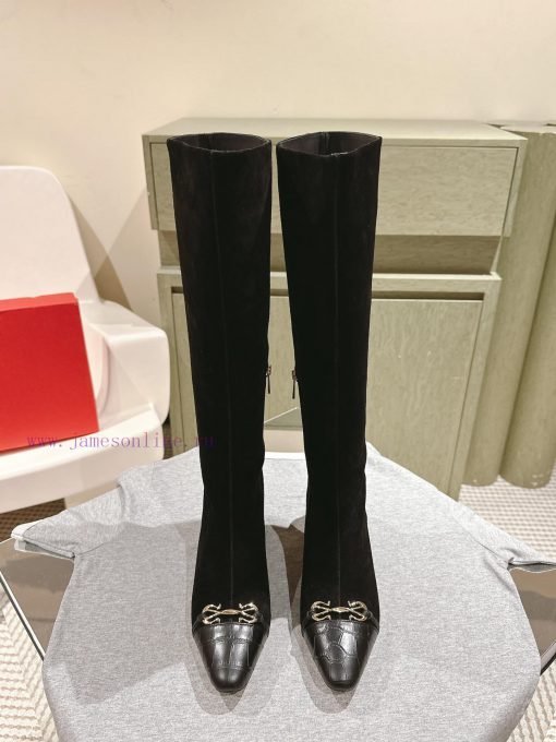 | ²⁰²4 𝐬𝐬  🤍🤎Ferragamo's autumn and winter collection of new boots features smooth lines az68uiyhw - Image 2