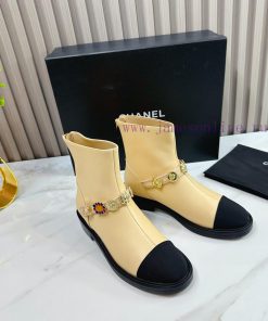 CHANEL 2024 Autumn Martin Boots Single Shoes Sandals SlippersEuropean purchasing agent&Xiangjva6gn30