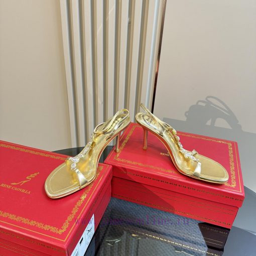 RENE CAOVILLA vintage series high-end rhinestone high heels ️Authentic purchase 🥂 Super goodzjy61xft - Image 4