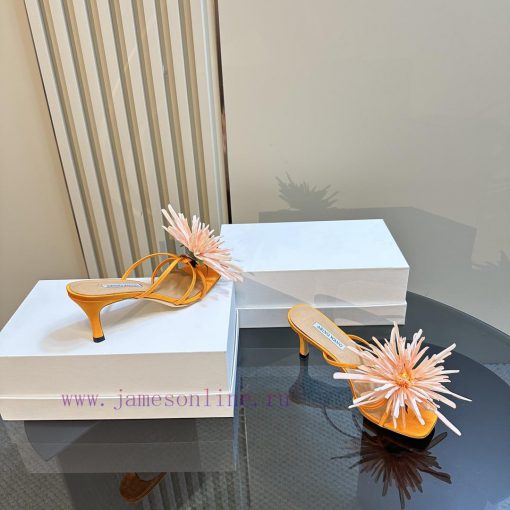 ABING WANG OriginalThai designer offers multiple handmade Bangkok floral open toe slippers ay1ikecfh - Image 7