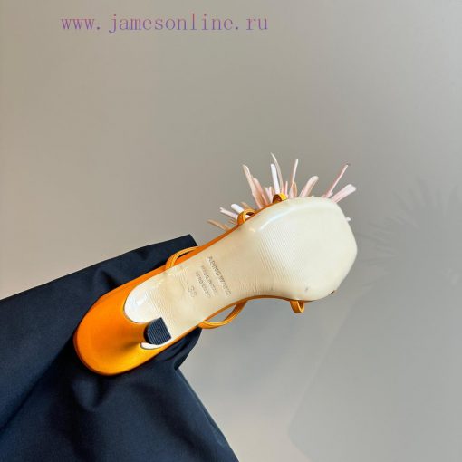 ABING WANG OriginalThai designer offers multiple handmade Bangkok floral open toe slippers ay1ikecfh - Image 10