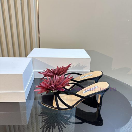 ABING WANG OriginalThai designer offers multiple handmade Bangkok floral open toe slippers a5hbarmmx - Image 2