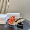 ABING WANG OriginalThai designer offers multiple handmade Bangkok floral open toe slippers a9sfk6wmi