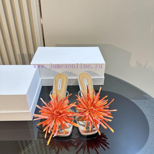 ABING WANG OriginalThai designer offers multiple handmade Bangkok floral open toe slippers a9sfk6wmi - Image 3