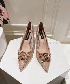 DG new size 35-42 genuine leather outsole, lace mesh sheepskin lining, footrest height 6.5cmnrlksilt